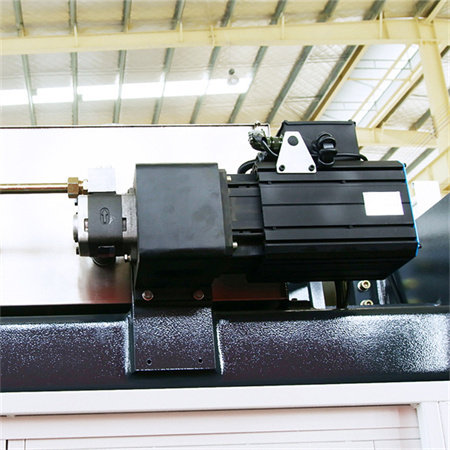 160T6m Hydraulische Abkantpresse mit 4-Achsen-CNC-gesteuertem automatischem Biegerückenanschlag