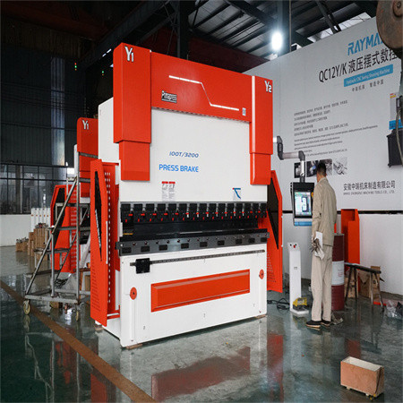Hydraulische Aluminiumplatten-Abkantpresse, hydraulische Stahlblech-Pressmaschine, WC67Y 3200 mm Edelstahlplatten-Abkantpresse