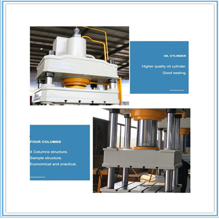 H-Rahmen 50 63 100 150 200 250 315 Tonnen Hydraulische Werkstattpressmaschine zum Tiefziehen für Metallschraubenportaltyp China-Fabrik