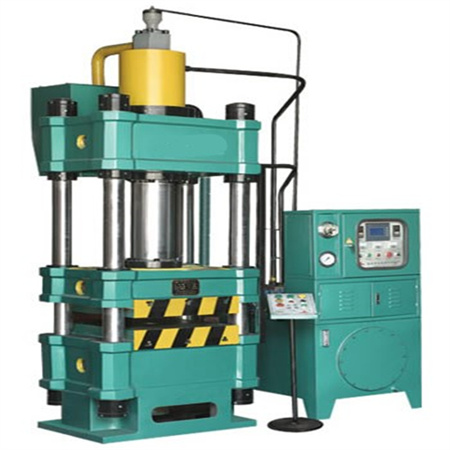 Vier vierspaltige manuelle hydraulische Pressmaschine für Keramikfliesen, hydraulische Tiefziehpresse mit doppelter Wirkung