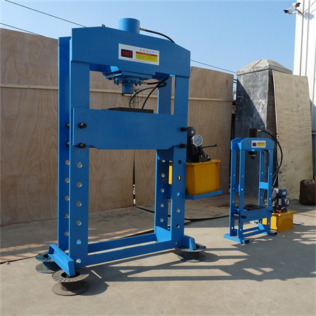 100-Tonnen-Viersäulen-vertikale manuelle hydraulische Presse