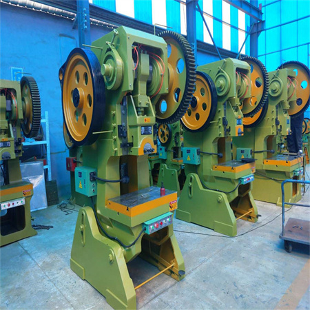 80-Tonnen-Pressmaschine einzelne Kurbel CE-Zertifikat Stahl-Vierkantrohr-Stanzmaschine
