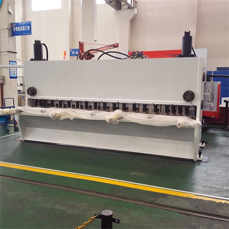 qc12y 10x3200 Automatische hydraulische Cnc-Platten-Blechpresse, die Scheren für Eisen verbiegt