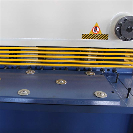 China Guter Preis von 6m 8m Metallplatte Stahlplatte schneiden CNC hydraulische Gatter-Schermaschine