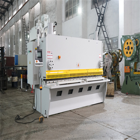 CNC tragbare hydraulische Guillotine, Schneiden von Stahlplatten, Blechbearbeitungsmaschine