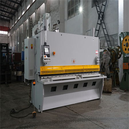 China Guter Preis von 3m 6m 8m Metallplatte Stahlplatte schneiden CNC hydraulische Tor-Guillotine-Schermaschine