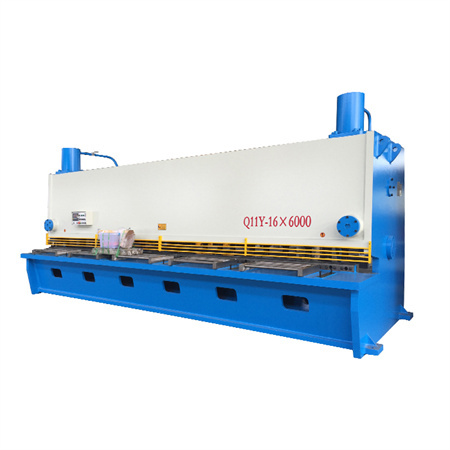 Kleiner Cutter CNC Hydraulische Guillotine-Scherschneidemaschine für 6 mm, 1600 mm Stahlblech
