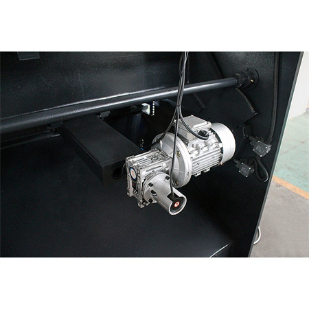 Hydraulische Guillotine-Schermaschine Qc12y-16x6000mm schneidet Edelstahlblech E21/E22 in gutem Zustand