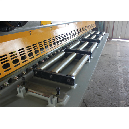 6 x 3200 MM E21S Controller Hydraulische Guillotine, Scherschneidemaschine für C-Stahlplatten und verzinkte Blechscheren