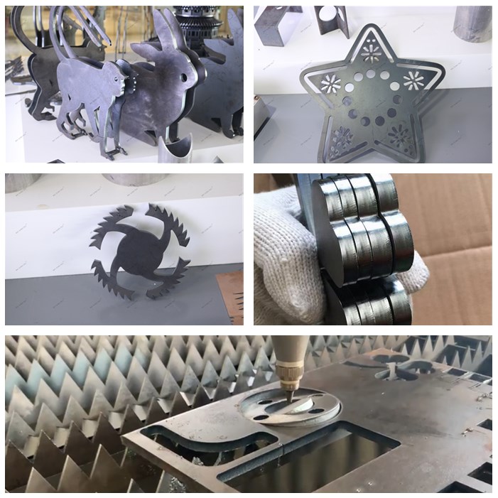 CNC-Faserlaser-Schneidemaschine 1000 W 2000 W zum Schneiden von Aluminium-Metall-Stahlrohren