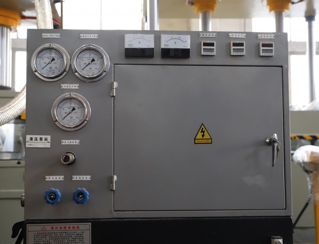 Hot Plate Hydroforming 100-Tonnen-Stanzmaschine Hydraulische Pressmaschine